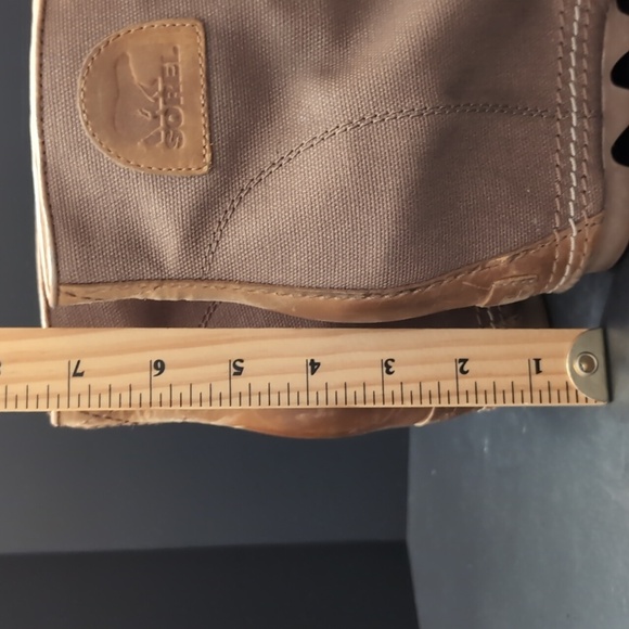 Sorel PDX, Women's Wedge Boots Leather/Canvas ,Size 8.5. - Picture 13 of 13